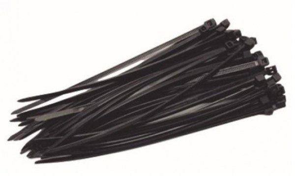 Stahovací pásek 100x2,5mm černý 100ks