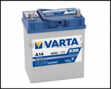 Autobaterie VARTA BLUE Dynamic 40Ah 330A 12V P, 540 127 033