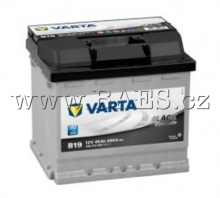 Autobaterie VARTA BLACK Dynamic 45Ah 400A 12V P,545 412 040